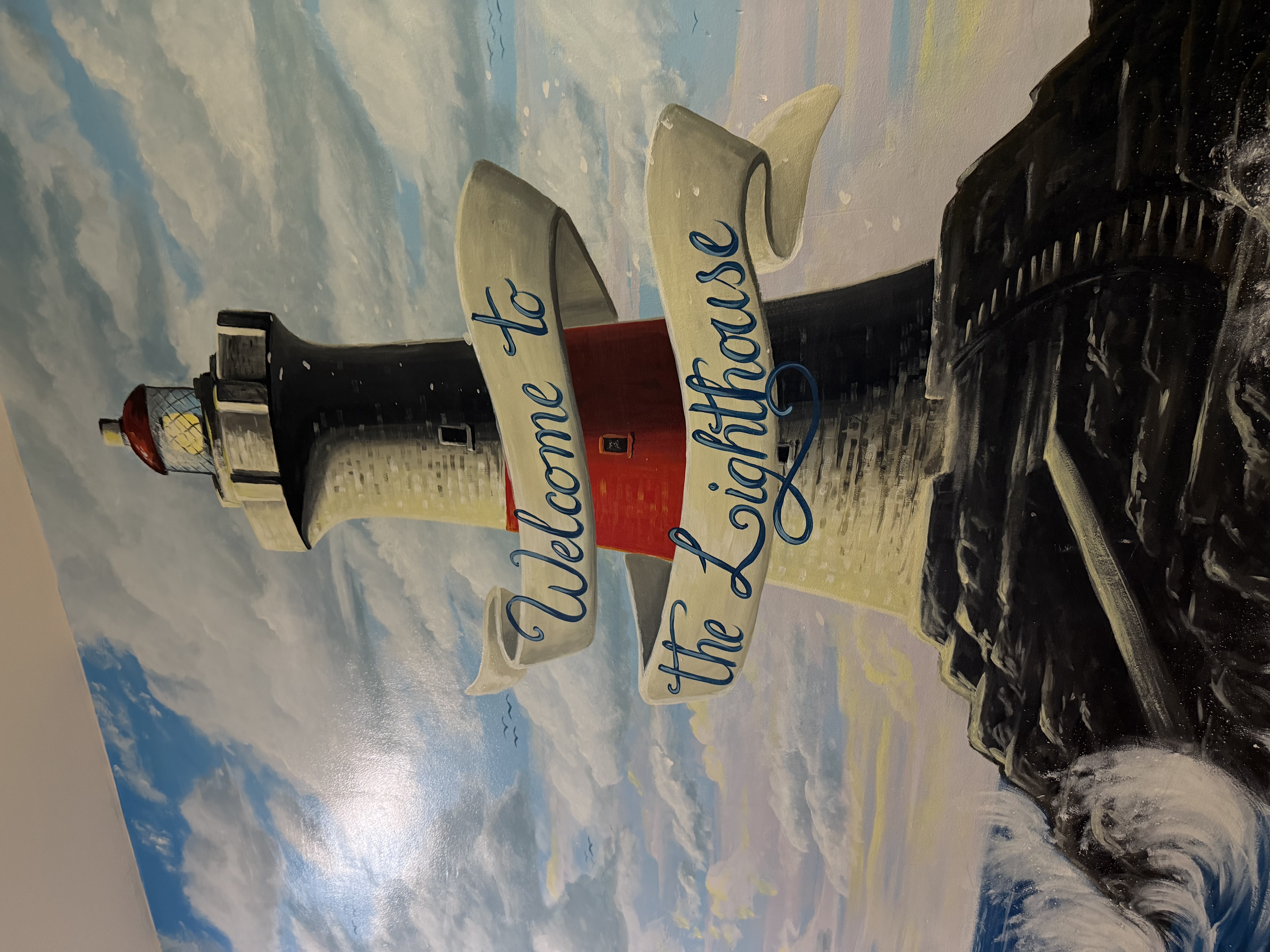 Welcome to the Lighthouse mural